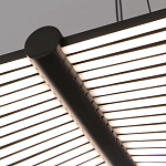 Люстра в виде распахнутых крыльев из тонких металлических планок Flight of Freedom варинант исполнения - 11 | Loft Concept в Ижевске