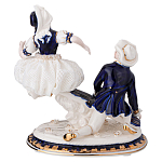 Статуэтка фарфоровая Влюбленная пара Charming Statuette варинант исполнения - 2 | Loft Concept в Ижевске