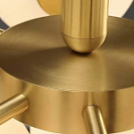 Люстра круглая со стеклянными сферами Maleficent варинант исполнения - 2 | Loft Concept в Ижевске