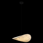 Подвесной светильник с белым тканевым плафоном в форме облака Crystal Cloud Junction варинант исполнения - 3 | Loft Concept в Ижевске