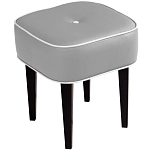 Квадратный мягкий пуф на черных ножках Winton Pouf Square варинант исполнения - 7 | Loft Concept в Ижевске