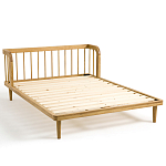 Кровать из массива дуба с пружинным блоком Mateta варинант исполнения - 5 | Loft Concept в Ижевске