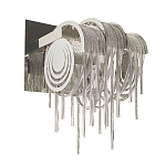 Бра с перфорированными металлическими дугами и цепочками 22 см Atlantis Chain варинант исполнения - 7 | Loft Concept в Ижевске