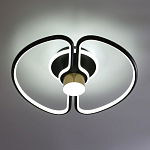 Потолочный светильник черного цвета круглой формы Luke Lampco Tracer Lamp варинант исполнения - 2 | Loft Concept в Ижевске