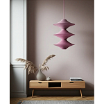 Подвесной вязаный розовый светильник «Звезда Востока 03» варинант исполнения - 2 | Loft Concept в Ижевске