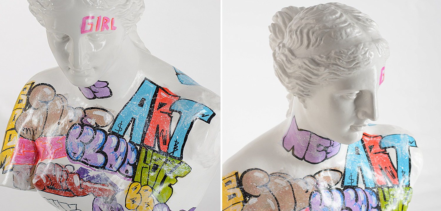 Статуэтка Aphrodite Graffiti Bust Статуэтка Aphrodite Graffiti Bust - Loft-Concept в Ижевске