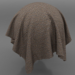 Мебельная ткань Шенилл коричневый цвет 142 см T4-55 варинант исполнения - 4 | Loft Concept в Ижевске