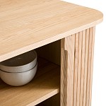 Длинный низкий буфет с 2-мя раздвижными дверцами Toinette Light Cupboard варинант исполнения - 13 | Loft Concept в Ижевске