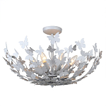 Потолочный светильник с абажуром оформленным в виде стаи бабочек Eternal Butterflies варинант исполнения - 1 | Loft Concept в Ижевске