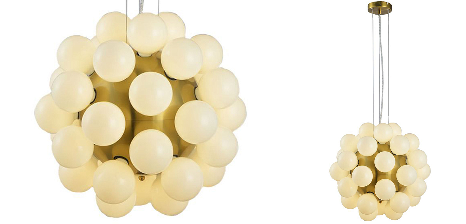 Люстра Korneli Chandelier white Люстра Korneli Chandelier white - Loft-Concept в Ижевске
