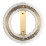 Бра круглое с эффектом морозного стекла Freezing Pattern варинант исполнения - 2 | Loft Concept в Ижевске