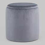 Пуф Alice Poof Grey Серый велюр варинант исполнения - 5 | Loft Concept в Ижевске