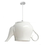 Подвесные светильники в виде белой посуды Flower Reversal варинант исполнения - 6 | Loft Concept в Ижевске