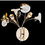 Бра в виде белых и золотых цветов каллы Refined Taste of Light варинант исполнения - 1 | Loft Concept в Ижевске