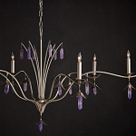 Люстра рожковая с подвесками Feminine Charm варинант исполнения - 3 | Loft Concept в Ижевске