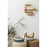 Корзина для хранения с ручками Interlacement Green варинант исполнения - 5 | Loft Concept в Ижевске