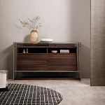 Дизайнерский комод в металлическом каркасе Valerian варинант исполнения - 2 | Loft Concept в Ижевске