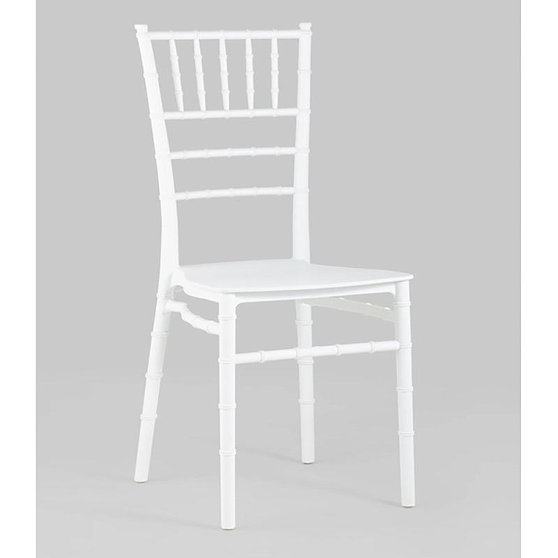 Стул Chiavari пластик белый Белый Стул Chiavari пластик белый Белый в Ижевске | Loft Concept
