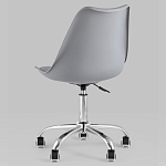 Офисный стул на металлическом основании EGGERY Grey пластик варинант исполнения - 4 | Loft Concept в Ижевске