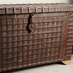 Большой Этнический сундук с металлическим декором  варинант исполнения - 2 | Loft Concept в Ижевске