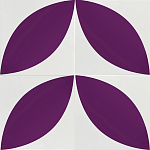 Дизайнерская плитка с узором Лепесток варинант исполнения - 1 | Loft Concept в Ижевске