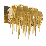 Бра с металлическими дугами и цепочками 33 см Atlantis Chain варинант исполнения - 7 | Loft Concept в Ижевске