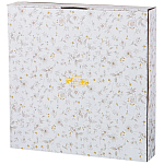 Блюдо сервировочное круглое с цветочным принтом 27 Floral Charm варинант исполнения - 2 | Loft Concept в Ижевске