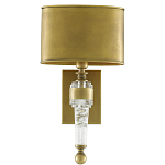 Бра с овальным абажуром на прозрачном основании Masculinity варинант исполнения - 4 | Loft Concept в Ижевске