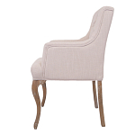 Кресло Mason Classical Armchair beige flax варинант исполнения - 1 | Loft Concept в Ижевске