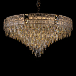 Люстра с каскадом из прозрачного хрусталя Constant Sparks варинант исполнения - 10 | Loft Concept в Ижевске