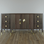 Большой Комод-буфет Elsa Dreams Walnut с ящиками варинант исполнения - 3 | Loft Concept в Ижевске