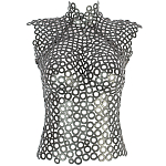 Аксессуар на стену из металла Female Torso Metal Wall Accessory варинант исполнения - 1 | Loft Concept в Ижевске