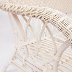 Комплект уличной мебели из ротанга Eloise белый варинант исполнения - 4 | Loft Concept в Ижевске