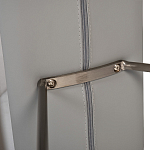 Стул барный серый с обивкой из экокожи Special Support варинант исполнения - 4 | Loft Concept в Ижевске