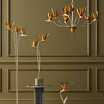 Торшер с 3-мя плафонами в виде цветов Golden Bird of Paradise варинант исполнения - 4 | Loft Concept в Ижевске