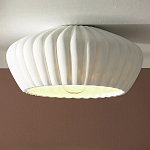 Потолочный светильник керамический Ceramic Embossed Lamp варинант исполнения - 2 | Loft Concept в Ижевске