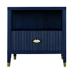 Прикроватная тумбочка с полкой Elsa Dreams Blue варинант исполнения - 5 | Loft Concept в Ижевске