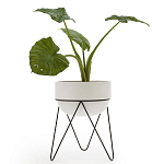 Кашпо Elevated Planters Luna 54 белое варинант исполнения - 2 | Loft Concept в Ижевске