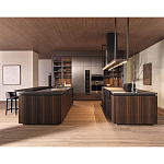 Кухонный гарнитур из массива дерева и камня HI-LINE 6 FRAME DOOR Dada Engenereed Kitchen варинант исполнения - 4 | Loft Concept в Ижевске