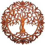 Панно из дерева Breath Panel With Trees варинант исполнения - 1 | Loft Concept в Ижевске