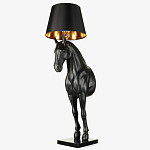 Horse Statue Floor Lamp Большой светильник Черная Лошадь варинант исполнения - 6 | Loft Concept в Ижевске
