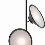 Торшер черный с 2-мя большими лампами Black Diffusers варинант исполнения - 1 | Loft Concept в Ижевске