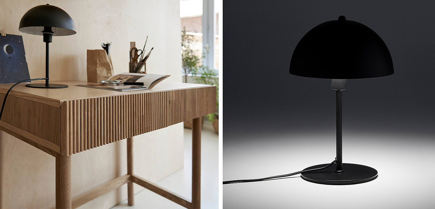 Настольная лампа Umbel Table Lamp Black Настольная лампа Umbel Table Lamp Black - Loft-Concept в Ижевске
