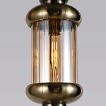 Подвесной светильник с янтарным стеклянным плафоном Amber Queen варинант исполнения - 4 | Loft Concept в Ижевске