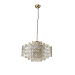 Люстра многоярусная с декором из натуральной морской ракушки Iridescent Light варинант исполнения - 3 | Loft Concept в Ижевске