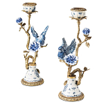 Подсвечник Candleholder Birds Atlanta Set 2 Pcs варинант исполнения - 1 | Loft Concept в Ижевске