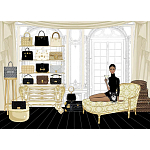 Megan Hess The Bag варинант исполнения - 2 | Loft Concept в Ижевске