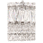 Люстра подвесная круглая из прозрачного хрусталя с корпусом из металла цвета хром Selfsufficient варинант исполнения - 2 | Loft Concept в Ижевске