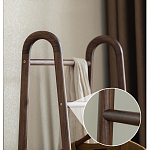 Вешалка деревянная с 2- мя ящиками Moon Walnut Furniture варинант исполнения - 6 | Loft Concept в Ижевске