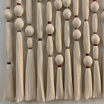 Панно на стену из хлопковых нитей White Morse Wall Hanging  варинант исполнения - 1 | Loft Concept в Ижевске